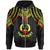 Pohnpei Custom Zip up Hoodie Polynesian Armor Style Reagge Unisex Reagge - Polynesian Pride