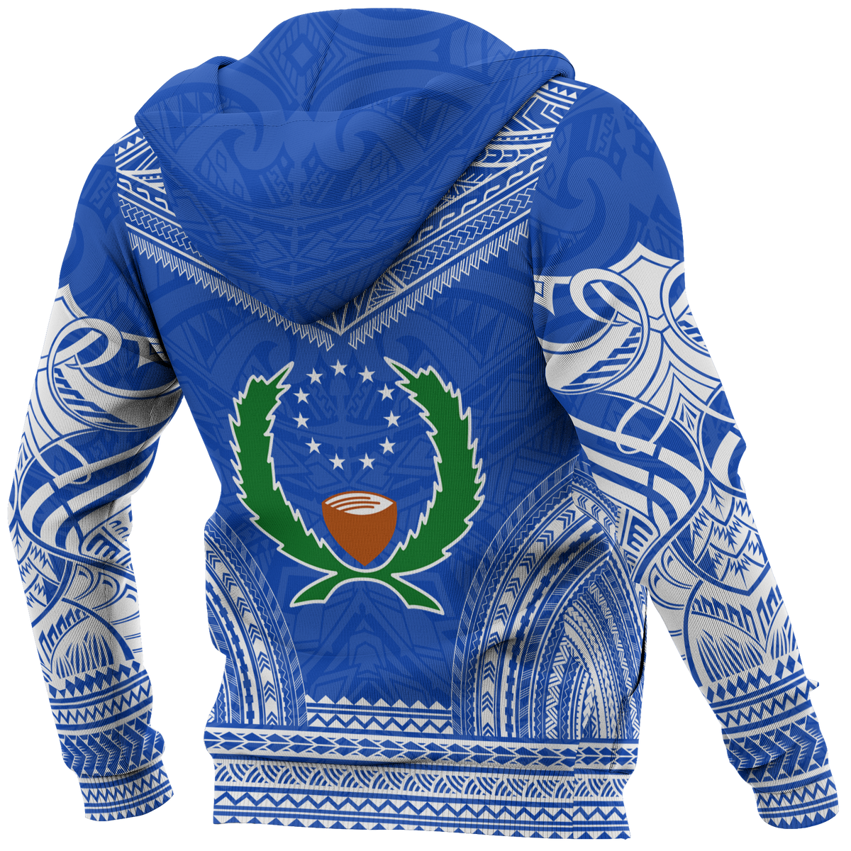 Pohnpei Polynesian Chief Hoodie - Polynesian Pride