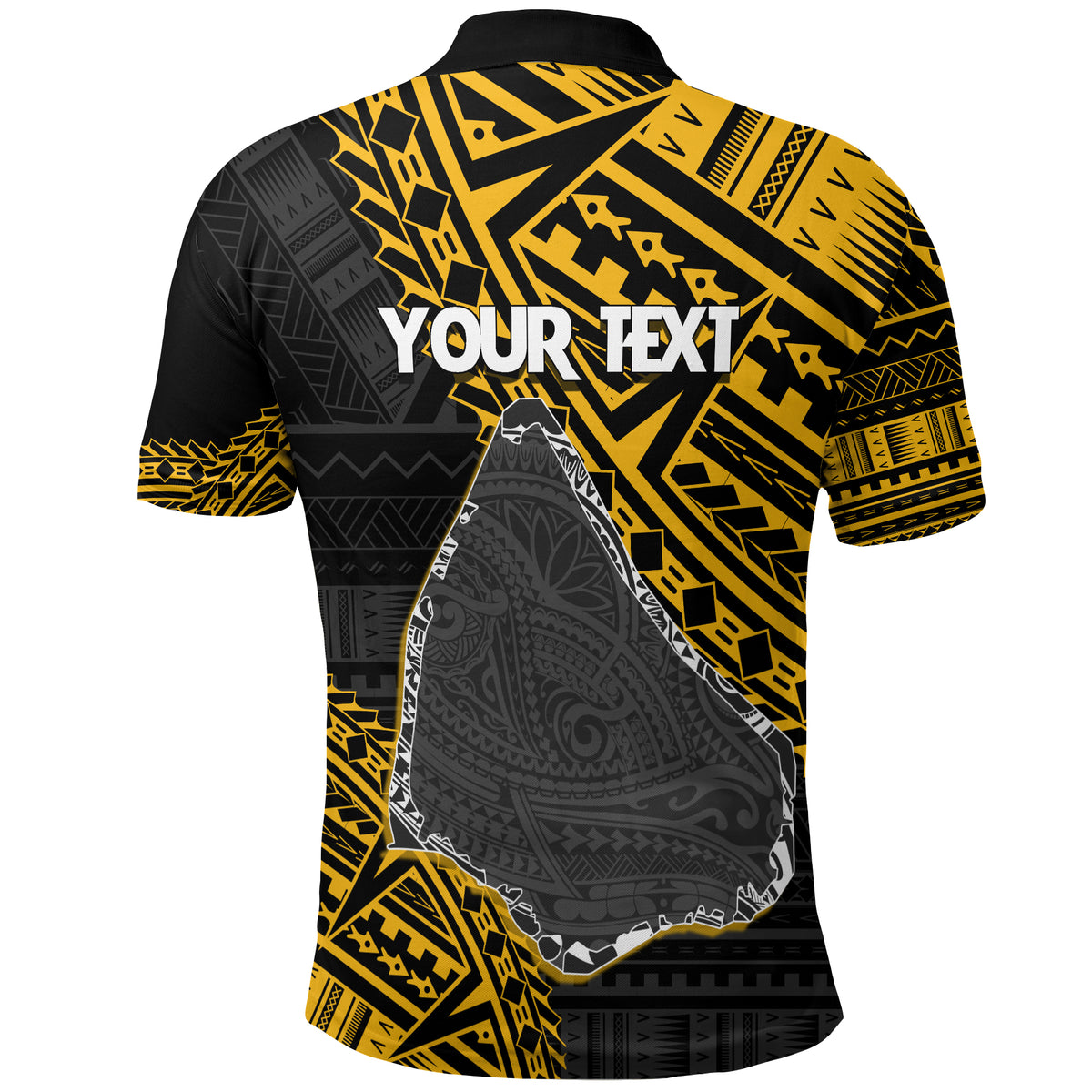 Cook Islands Tribal Custom Polo Shirt Island Map Manihiki Island LT7 - Polynesian Pride