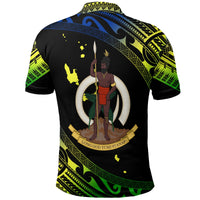 Vanuatu Proud To Be A Ni Van Polynesian Pattern Polo Shirt Malampa Province LT7 - Polynesian Pride