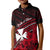 Wallis et Futuna Custom Polo Shirt Tapa Hibiscus Vibes LT7 - Polynesian Pride