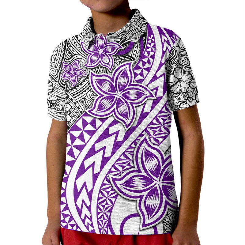Traditional Polynesian Tribal Tattoo Retro Polo Shirt Purple LT9 - Polynesian Pride