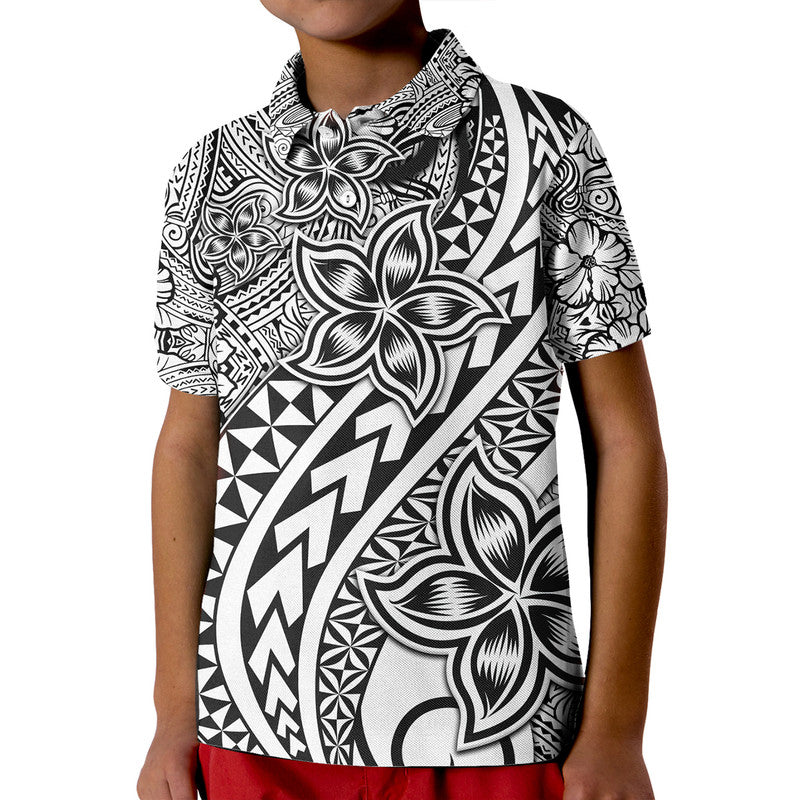 Traditional Polynesian Tribal Tattoo Retro Polo Shirt Black LT9 - Polynesian Pride