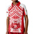 Tonga Rugby Sevens Polo Shirt Coat of Arms Tribal Polynesian Pattern LT9 - Polynesian Pride