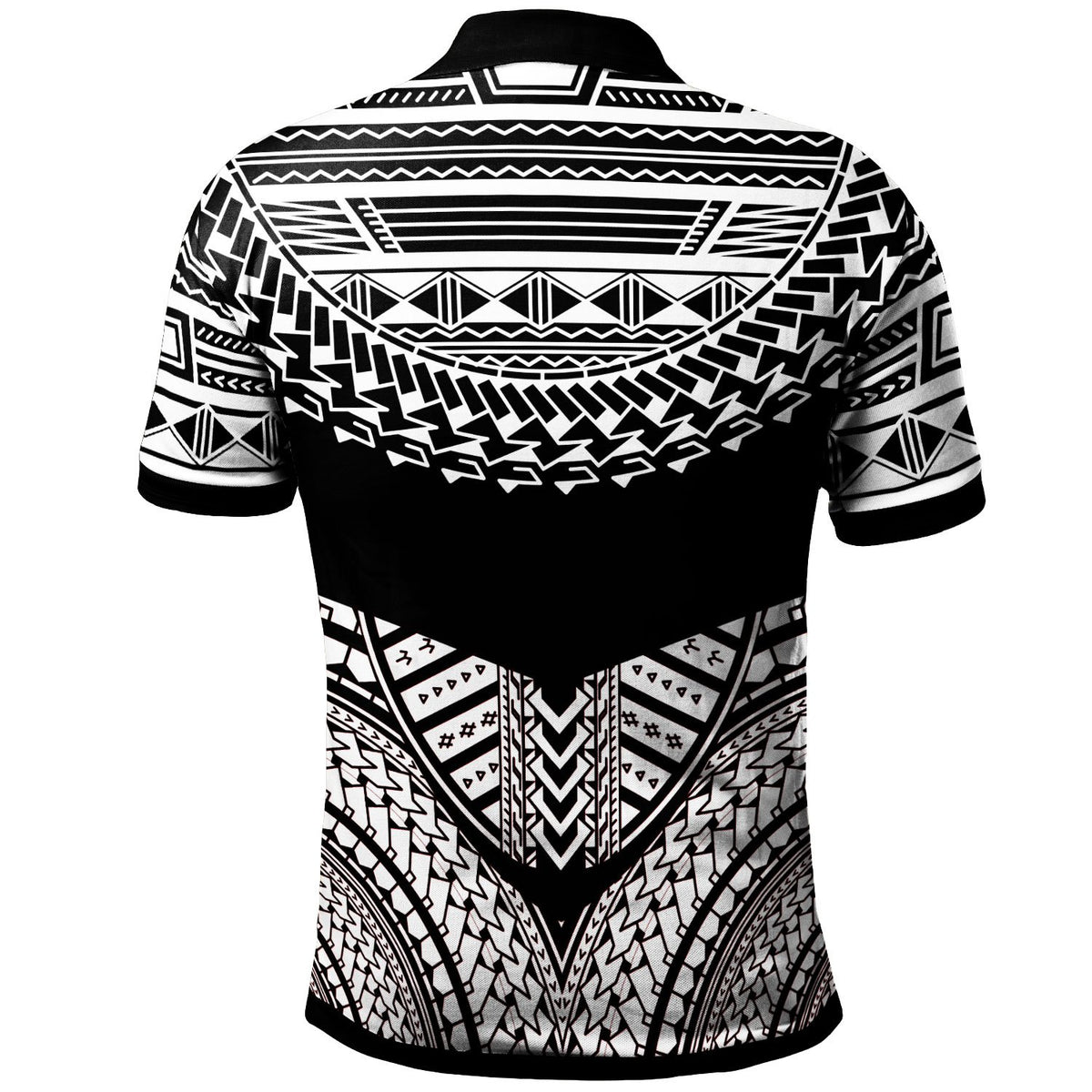 Pohnpei Custom Polo Shirt Tribal Pattern Cool Style White Color - Polynesian Pride