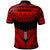 Cook Islands Custom Polo Shirt Tribal Pattern Cool Style Red Color - Polynesian Pride