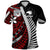 Mate Maa Tonga Mixed Aotearoa Kiwis Rugby Polo Shirt Silver Fern Mixed Polynesian Style LT9 Adult Black - Polynesian Pride