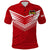 Polynesian Pride Tonga Rugby Tongan Kupesi Ngatu Design Polo Shirt LT9 Red - Polynesian Pride