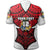 Custom Tonga Rugby Polo Shirt Polynesian Armor Style White - Polynesian Pride