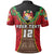 Custom Tonga Rugby Polo Shirt Style Gown - Polynesian Pride