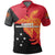 Papua New Guinea Polo Shirt Independence Day Flag Style LT16 Unisex Black - Polynesian Pride