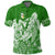 Liahona High School Tonga Polo Shirt Kupesi Style Ver02 LT7 Green - Polynesian Pride