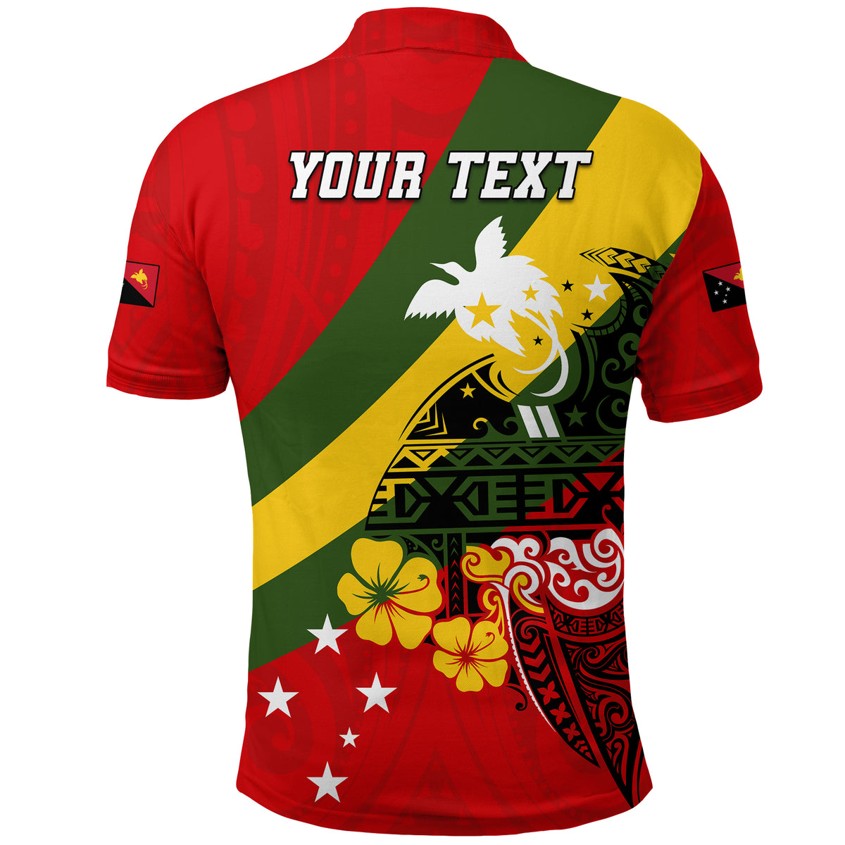 Custom Eastern Highlands Province Polo Shirt Peaceful PNG LT13 - Polynesian Pride