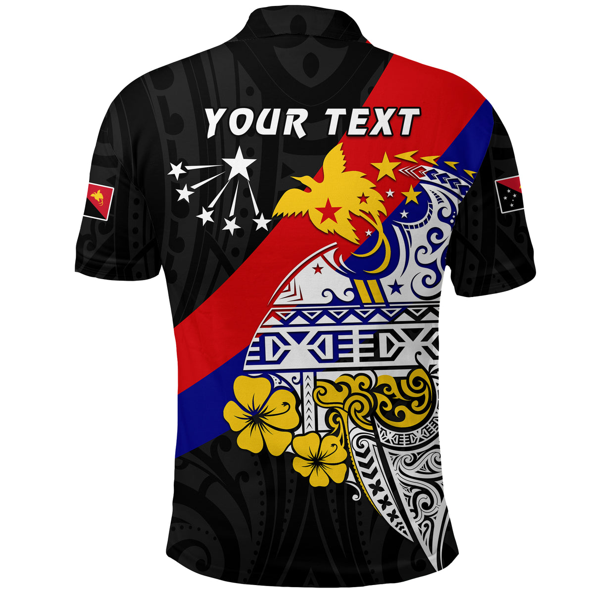 Custom Central Province Polo Shirt Style Life PNG LT13 - Polynesian Pride