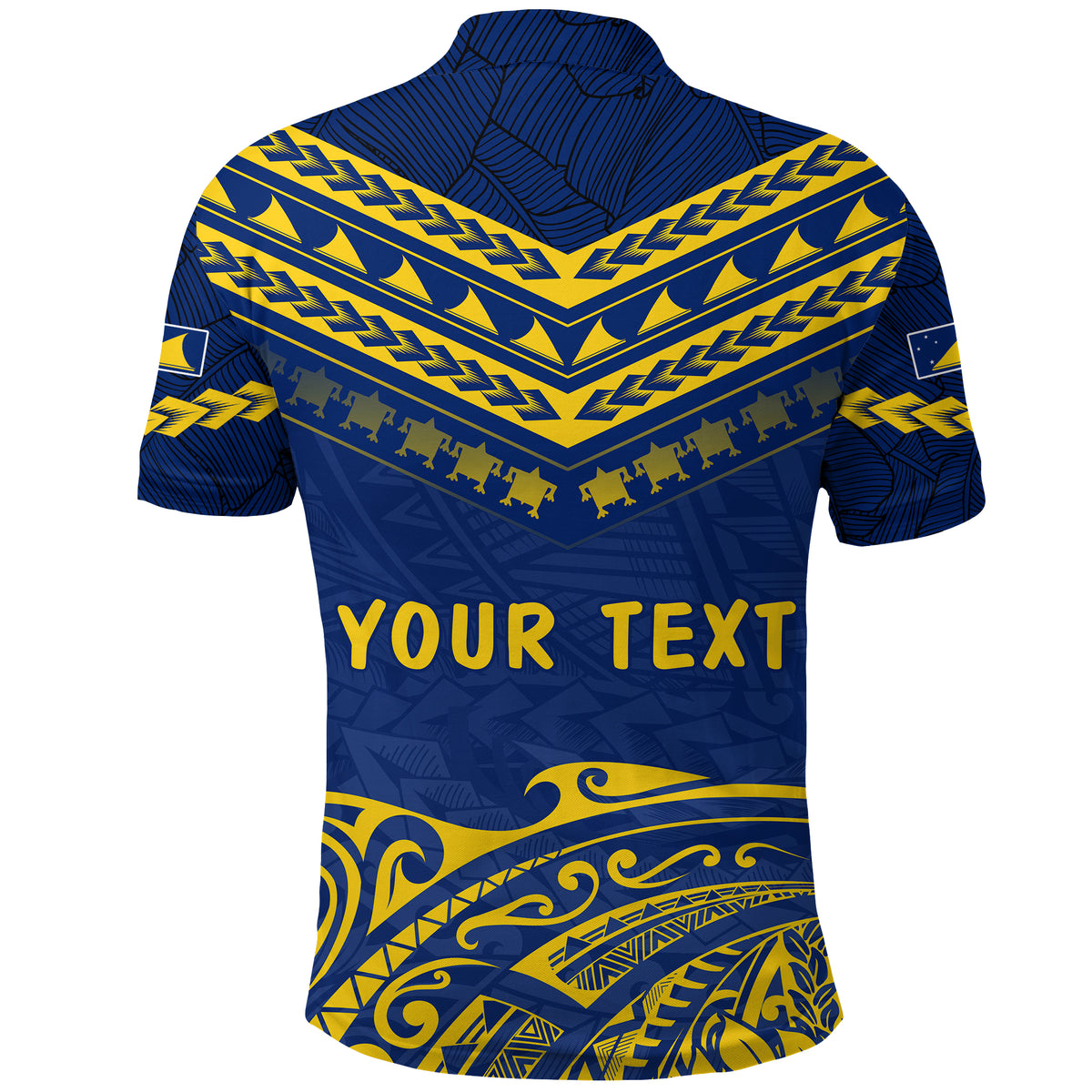 Custom Tokelau Rugby Polo Shirt Impressive Sport LT13 - Polynesian Pride