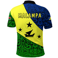 Malampa Province Polo Shirt Vanuatu Pattern LT13 - Polynesian Pride