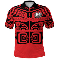 Custom Marquesas Islands Polo Shirt Marquesas Tattoo LT13 - Polynesian Pride