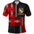 Custom Tonga Polo Shirt Tongan Pattern Mix Polynesian LT13 - Polynesian Pride