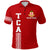 Custom Kolisi Tonga Polo Shirt TCA LT13 - Polynesian Pride