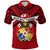 Tonga Rugby Polo Shirt Mate Maa Tonga Unisex Red - Polynesian Pride