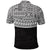 Fiji Tribal Black Polo Shirt Polynesian Chest White Style LT9 - Polynesian Pride