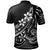 Pohnpei Polynesian Chief Polo Shirt Black Version - Polynesian Pride