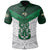 Aotearoa Rugby Polo Shirt Maori Kiwi Unisex Green - Polynesian Pride