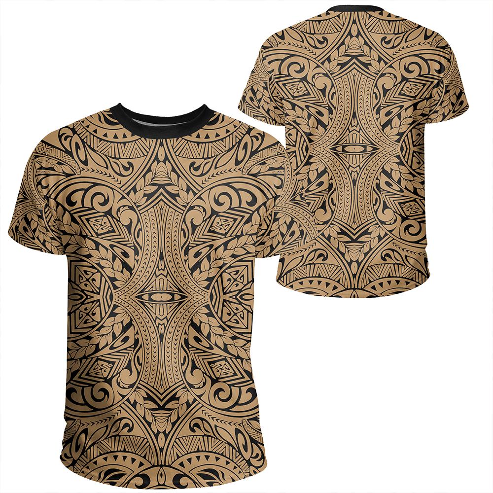 Polynesian Culture Gold T Shirt Unisex Polyester - Polynesian Pride