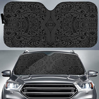 Polynesian Culture Car Sun Shade Auto Sun Shade Universal Fit Gray - Polynesian Pride