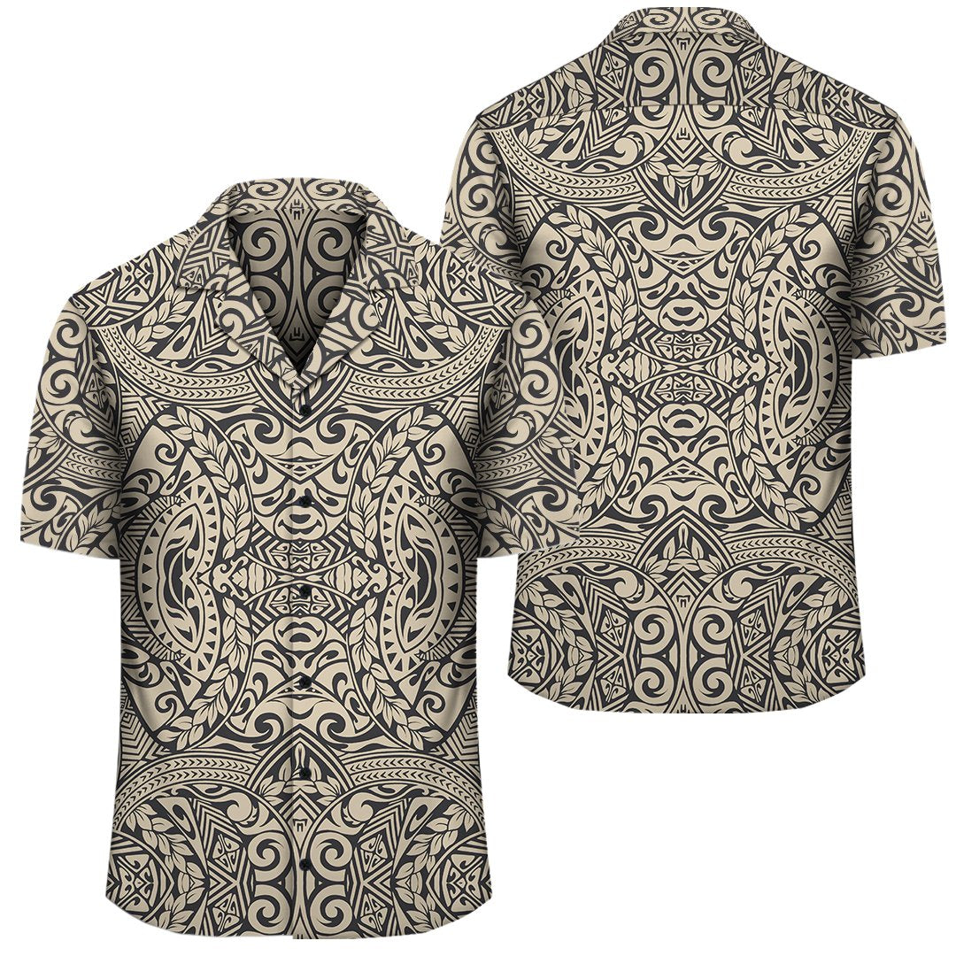 Polynesian Culture Old Hawaiian Shirt Unisex Black - Polynesian Pride