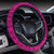 Polynesian Culture Pink Hawaii Steering Wheel Cover with Elastic Edge - Polynesian Pride