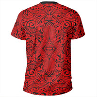 Polynesian Culture Red T Shirt - Polynesian Pride