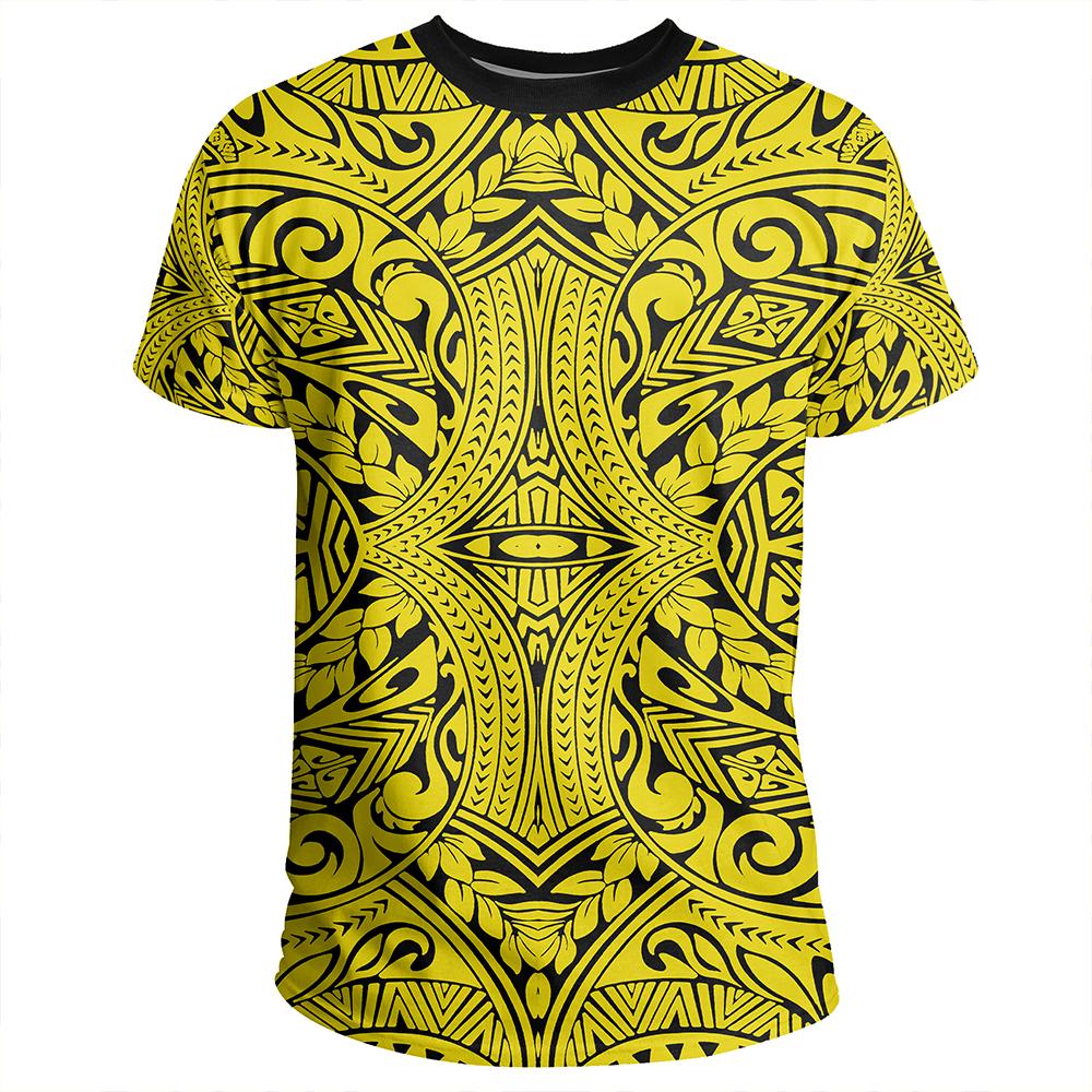 Polynesian Culture Yellow T Shirt - Polynesian Pride