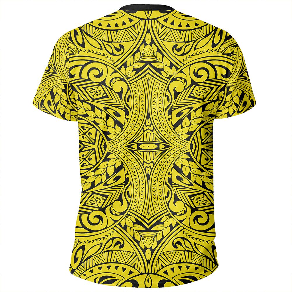 Polynesian Culture Yellow T Shirt - Polynesian Pride
