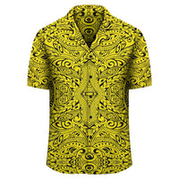 Polynesian Culture Yellow Hawaiian Shirt - Polynesian Pride