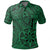 Unisex Polynesian Hawaiian Style Tribal Tattoo Green Polo Shirt - Polynesian Pride