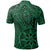 Unisex Polynesian Hawaiian Style Tribal Tattoo Green Polo Shirt - Polynesian Pride