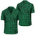 Polynesian Hawaiian Style Tribal Tattoo Green Hawaiian Shirt Unisex Black - Polynesian Pride