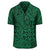 Polynesian Hawaiian Style Tribal Tattoo Green Hawaiian Shirt - Polynesian Pride