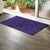 Polynesian Hawaiian Style Tribal Tattoo Violet Hawaii Door Mat - Polynesian Pride