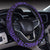 Polynesian Hawaiian Style Tribal Tattoo Violet Hawaii Steering Wheel Cover with Elastic Edge - Polynesian Pride