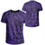 Polynesian Hawaiian Style Tribal Tattoo Violet T Shirt Unisex Polyester - Polynesian Pride