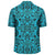Polynesian Kakau Turtle Blue Hawaiian Shirt - Polynesian Pride