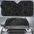 Polynesian Kakau Turtle Car Sun Shade Auto Sun Shade Universal Fit Gray - Polynesian Pride