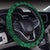 Polynesian Kakau Turtle Green Hawaii Steering Wheel Cover with Elastic Edge - Polynesian Pride