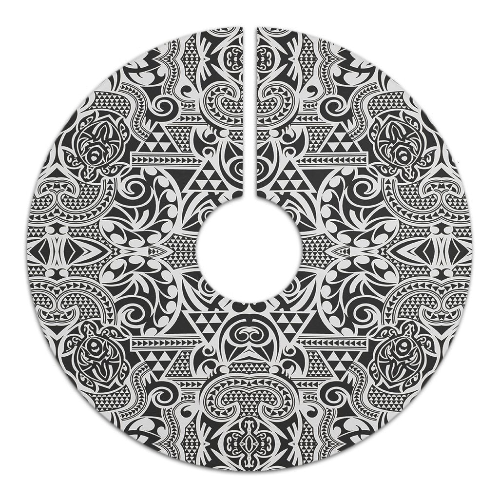 Polynesian Kakau Turtle Tree Skirt - Polynesian Pride