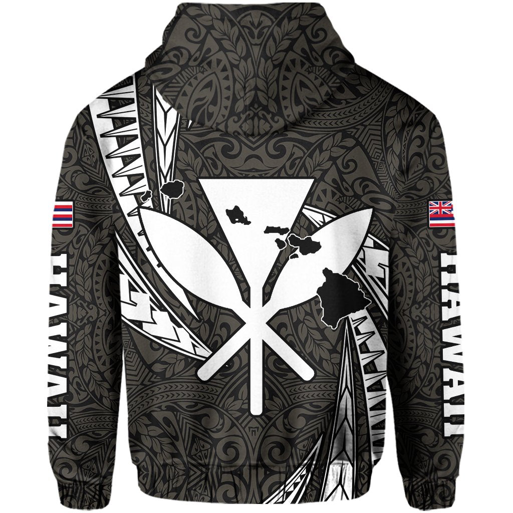 Polynesian King Culture Old Hoodie Mega Style - Polynesian Pride