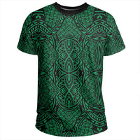 Polynesian Lauhala Mix Green T Shirt - Polynesian Pride