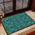 Polynesian Lauhala Mix Turquoise Hawaii Door Mat - Polynesian Pride