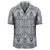 Polynesian Lauhala Mix White Hawaiian Shirt - Polynesian Pride